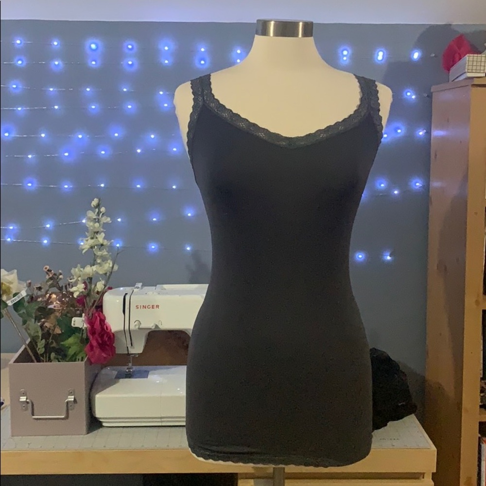 Stretch Grey Tank Top A025